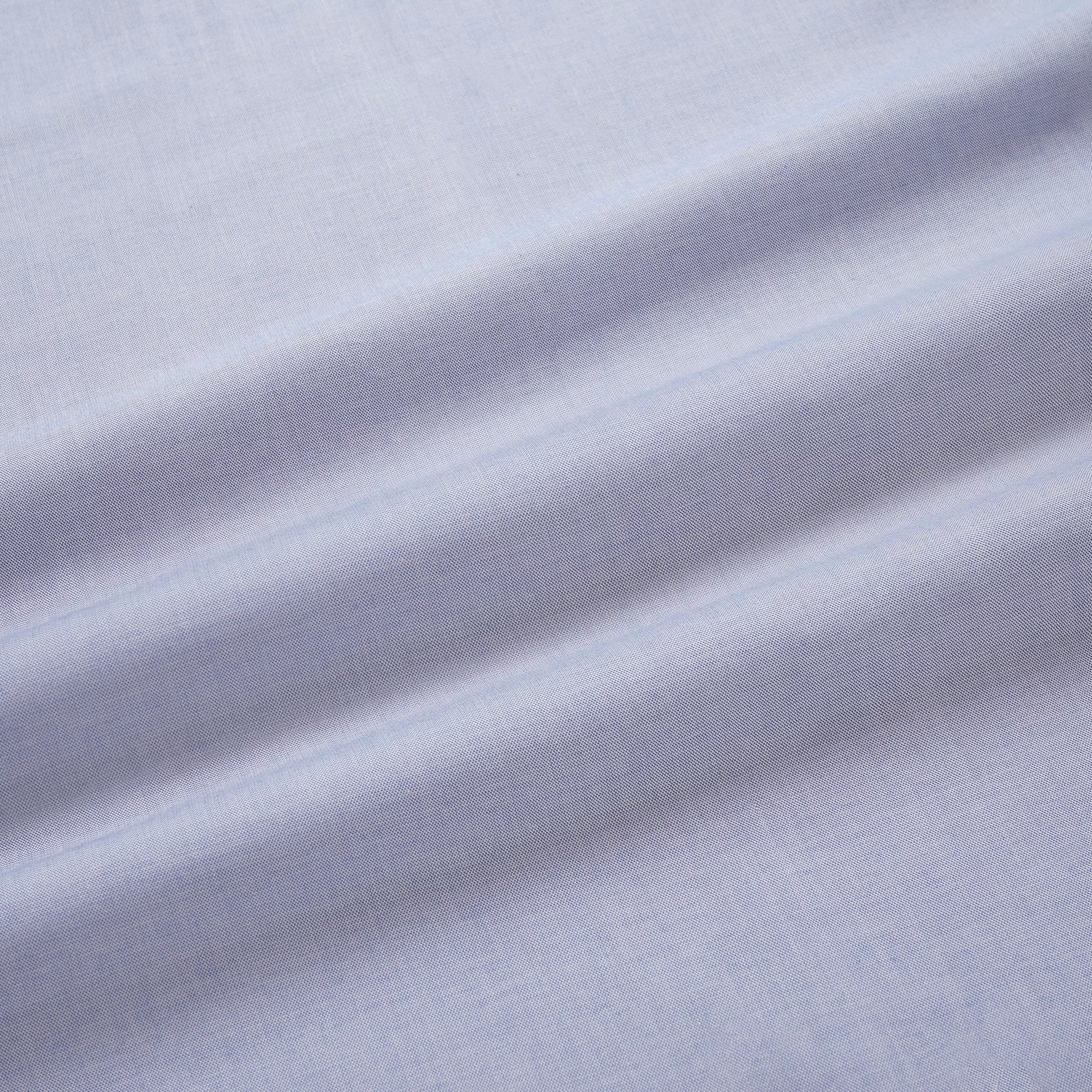 Pale Blue Tailored Fit Smart Casual Button Down Fine Oxford Shirt