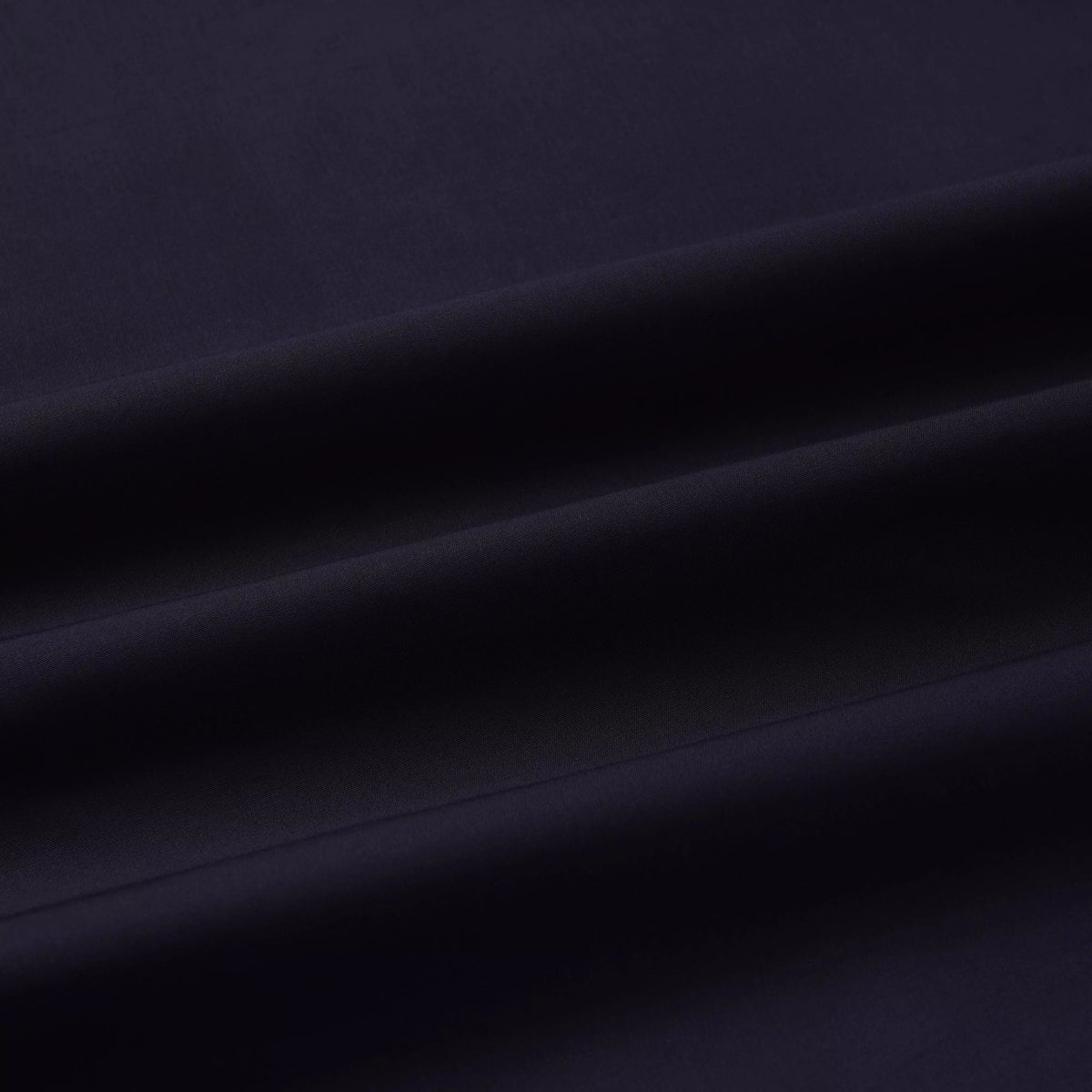 Navy Blue Classic Fit Double Cuff Ramses Cotton Poplin Formal Shirt